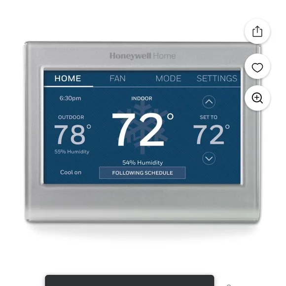 Honeywell Home Smart Color Thermostat - Picture 2 of 5